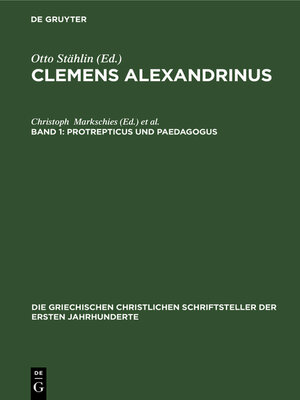 cover image of Protrepticus und Paedagogus